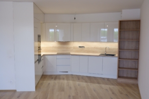 Zeď pod &uacute;hlem, atypick&aacute; kuchyň